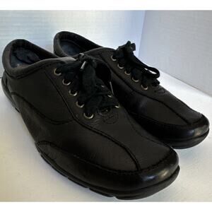 Easy Spirit Women’s Sneakers Shoes Size 7.5 Black Lace up Lightweight Work